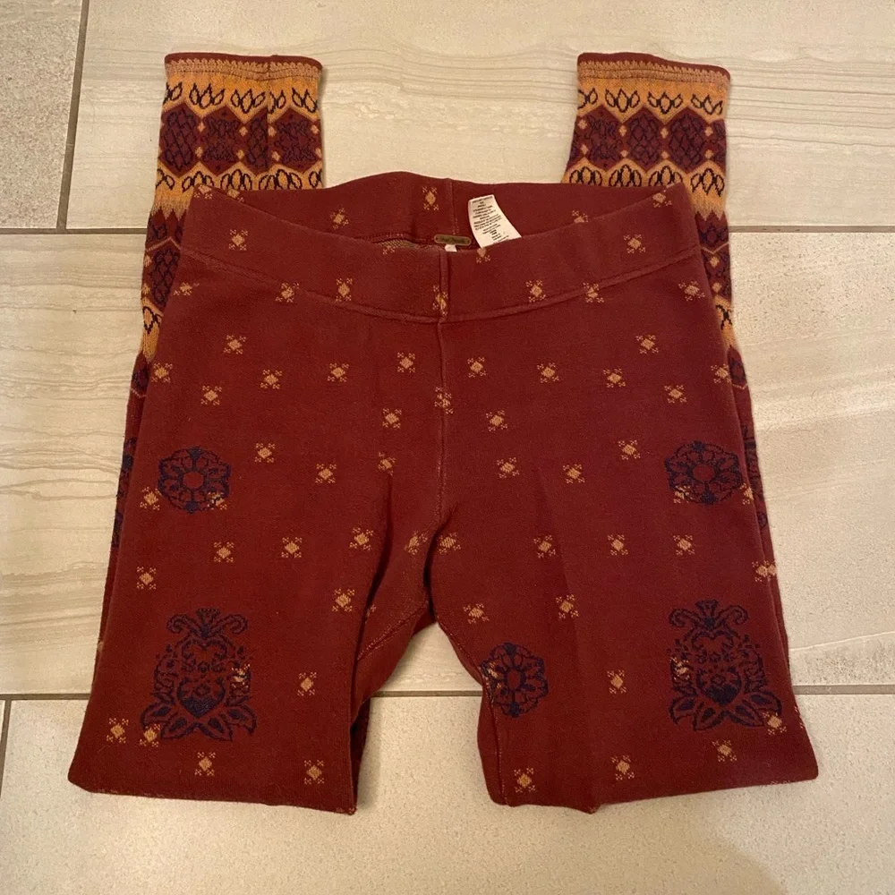 Free‎ People Patterned Leggings